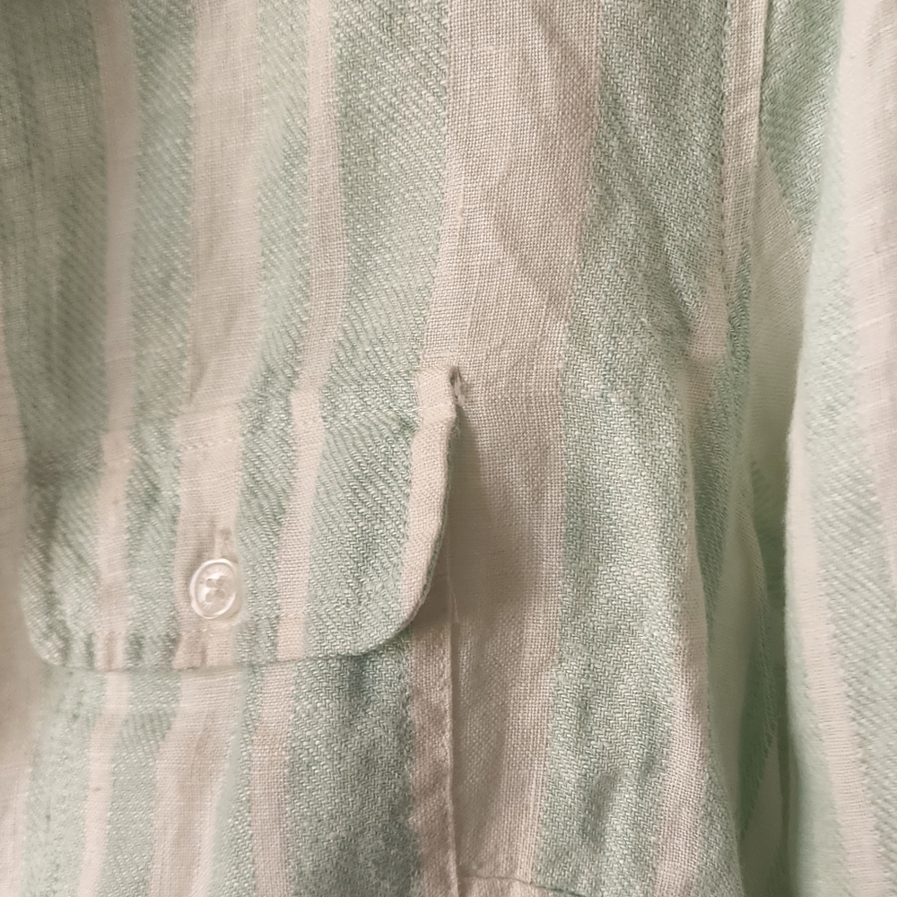 Anthropologie NWOT linen dress shirt - Picture 5 of 8